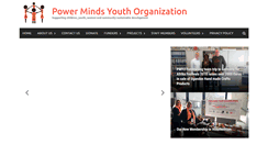 Desktop Screenshot of powermindsyouth.org